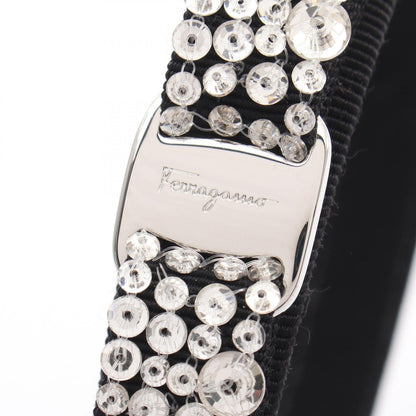 サルヴァトーレ フェラガモ ヴァラリボン コットン カチューシャ