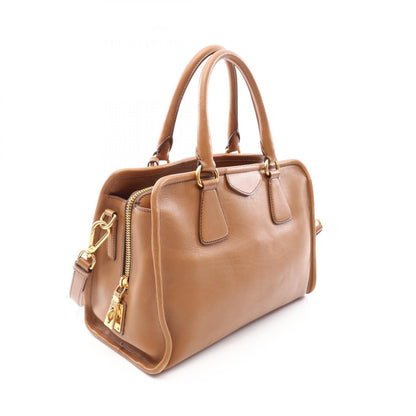 プラダ CITY CALF レザー2wayハンドバッグ