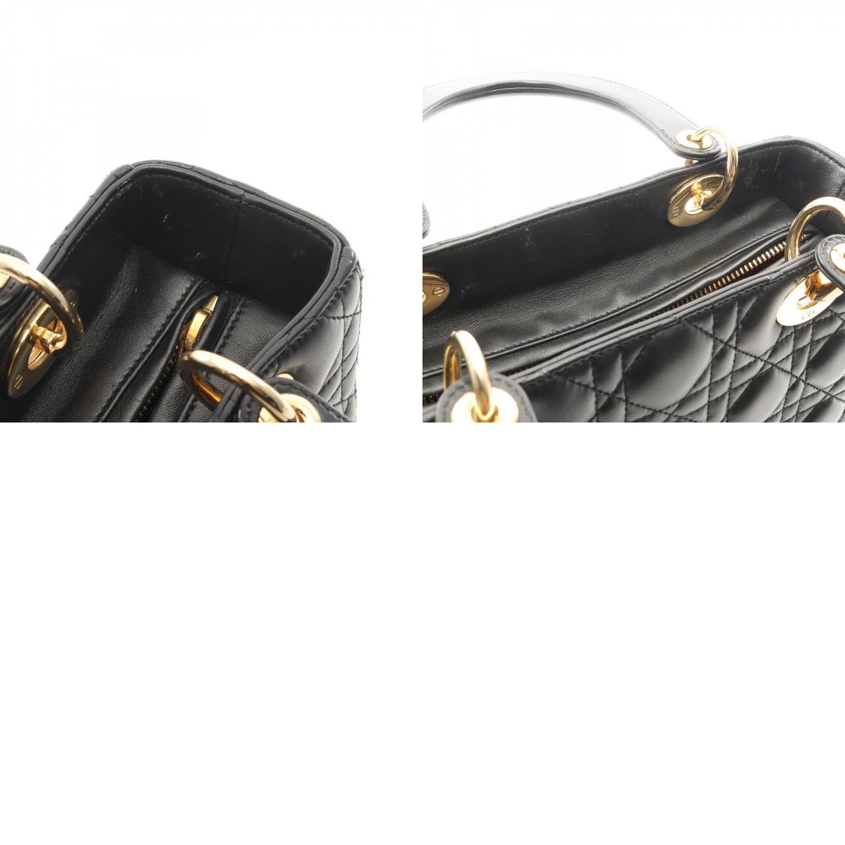 ディオール LADY DIOR レザー2WAYバッグ