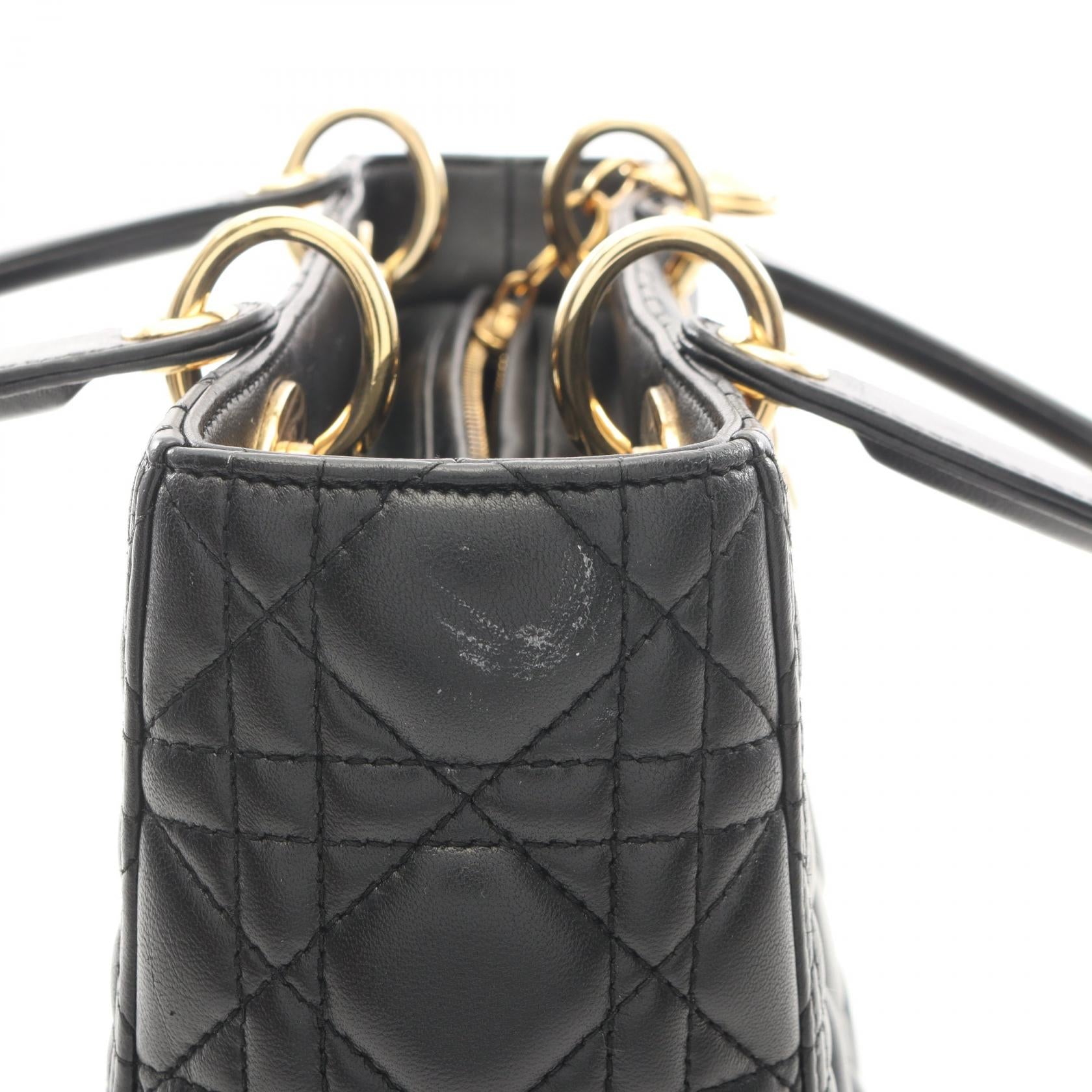 ディオール LADY DIOR レザー2WAYバッグ