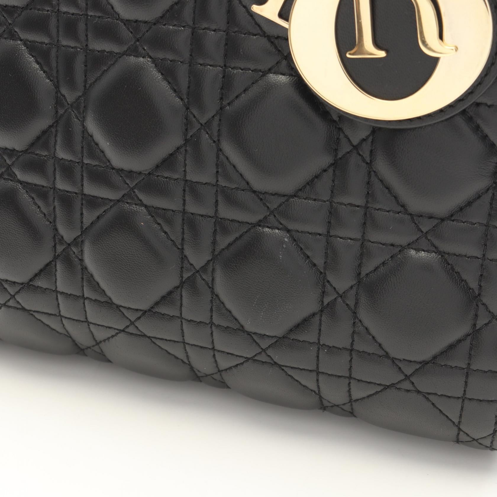 ディオール LADY DIOR レザー2WAYバッグ