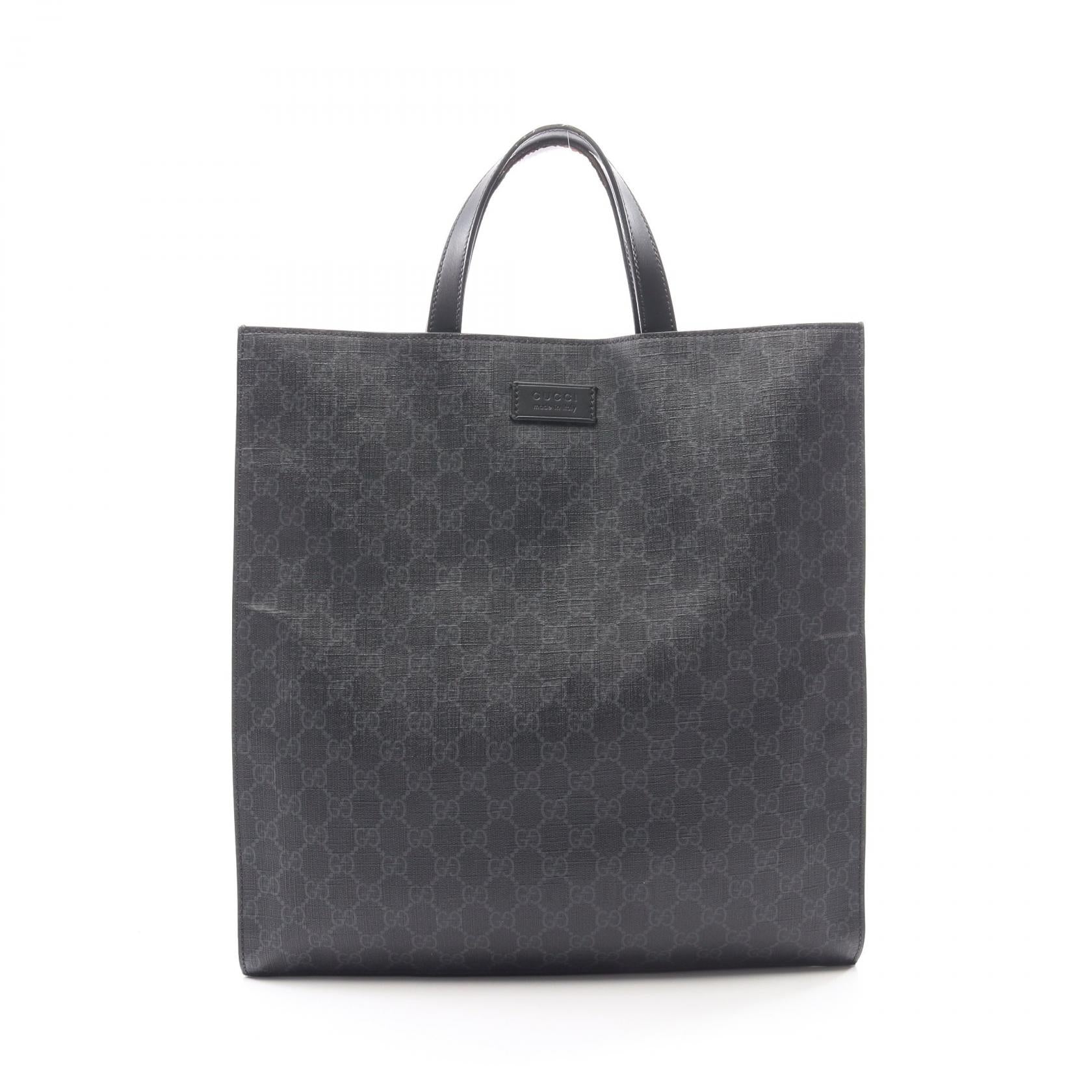 グッチ GGスプリーム コーテッドキャンバス トートバッグ