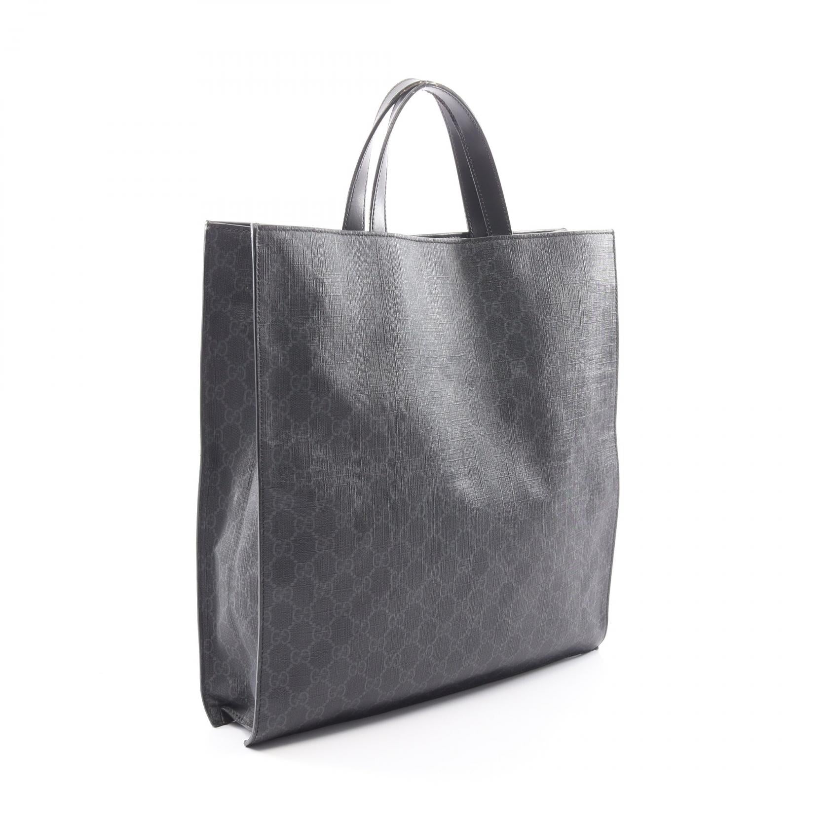 グッチ GGスプリーム コーテッドキャンバス トートバッグ