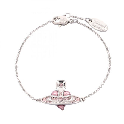 ヴィヴィアンウエストウッド NEW DIAMANTE HEART ステンレススチール ブレスレット