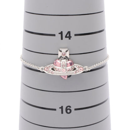 ヴィヴィアンウエストウッド NEW DIAMANTE HEART ステンレススチール ブレスレット