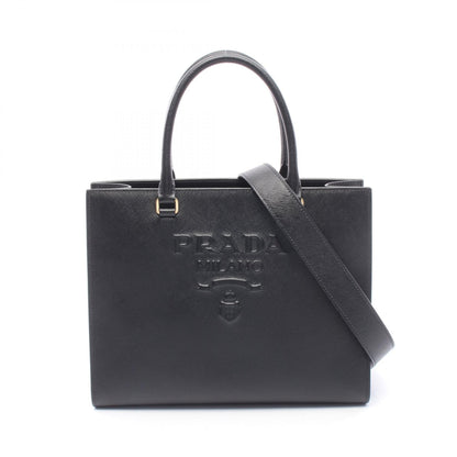 プラダ SAFFIANO LUX レザー2WAYハンドバッグ
