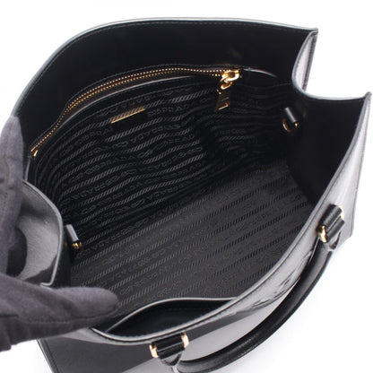 プラダ SAFFIANO LUX レザー2WAYハンドバッグ