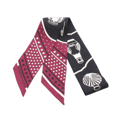 エルメス Les Flacons Bandana シルクスカーフ