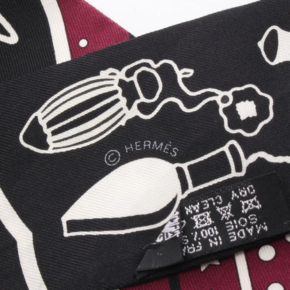 エルメス Les Flacons Bandana シルクスカーフ