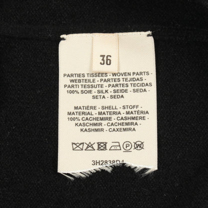 エルメス DO RE BOUCLES ツイルレーヌ シルクカシミヤワンピース36
