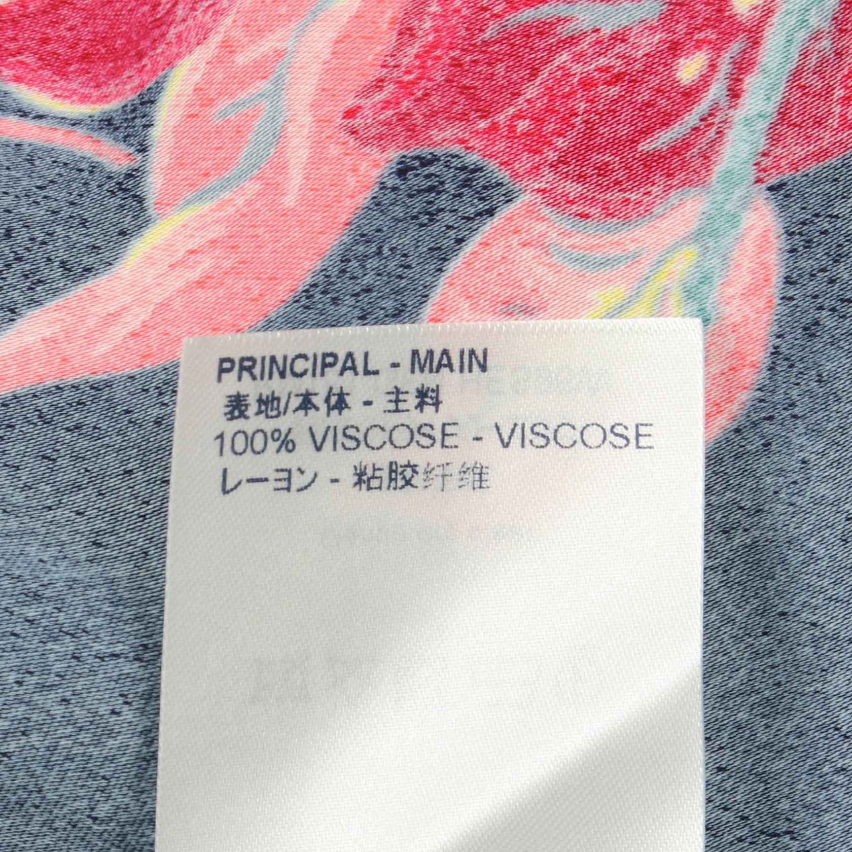 ルイヴィトン レーヨン半袖シャツ