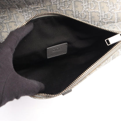 クリスチャンディオール サドル オブリーク ウエストバッグ