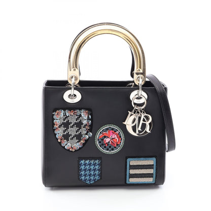 ディオール LADY DIOR レザー2WAYハンドバッグ
