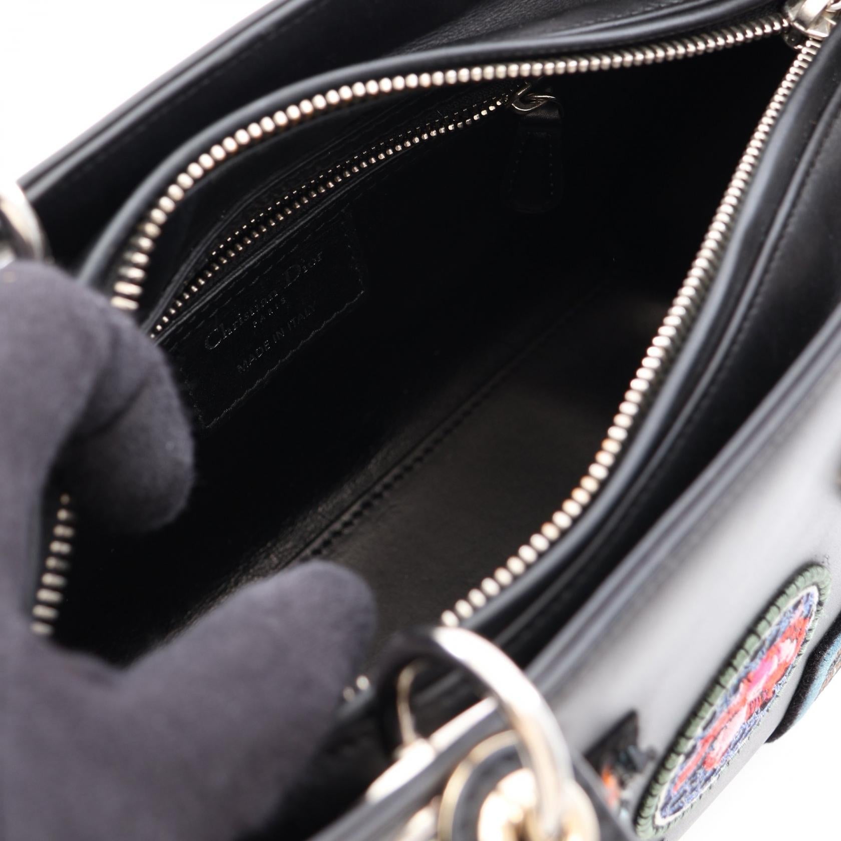 ディオール LADY DIOR レザー2WAYハンドバッグ