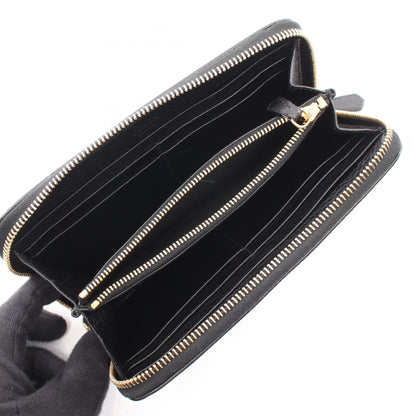 プラダ CERVO ANTIC MET レザー長財布