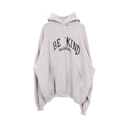 バレンシアガ ROUND HOODIE コットンパーカー