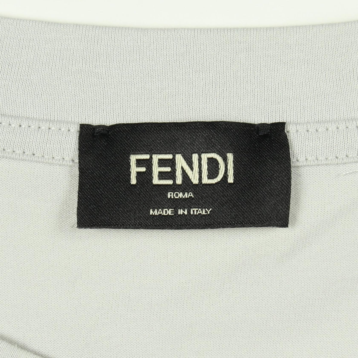 フェンディ FFズッカ コットン 半袖Tシャツ