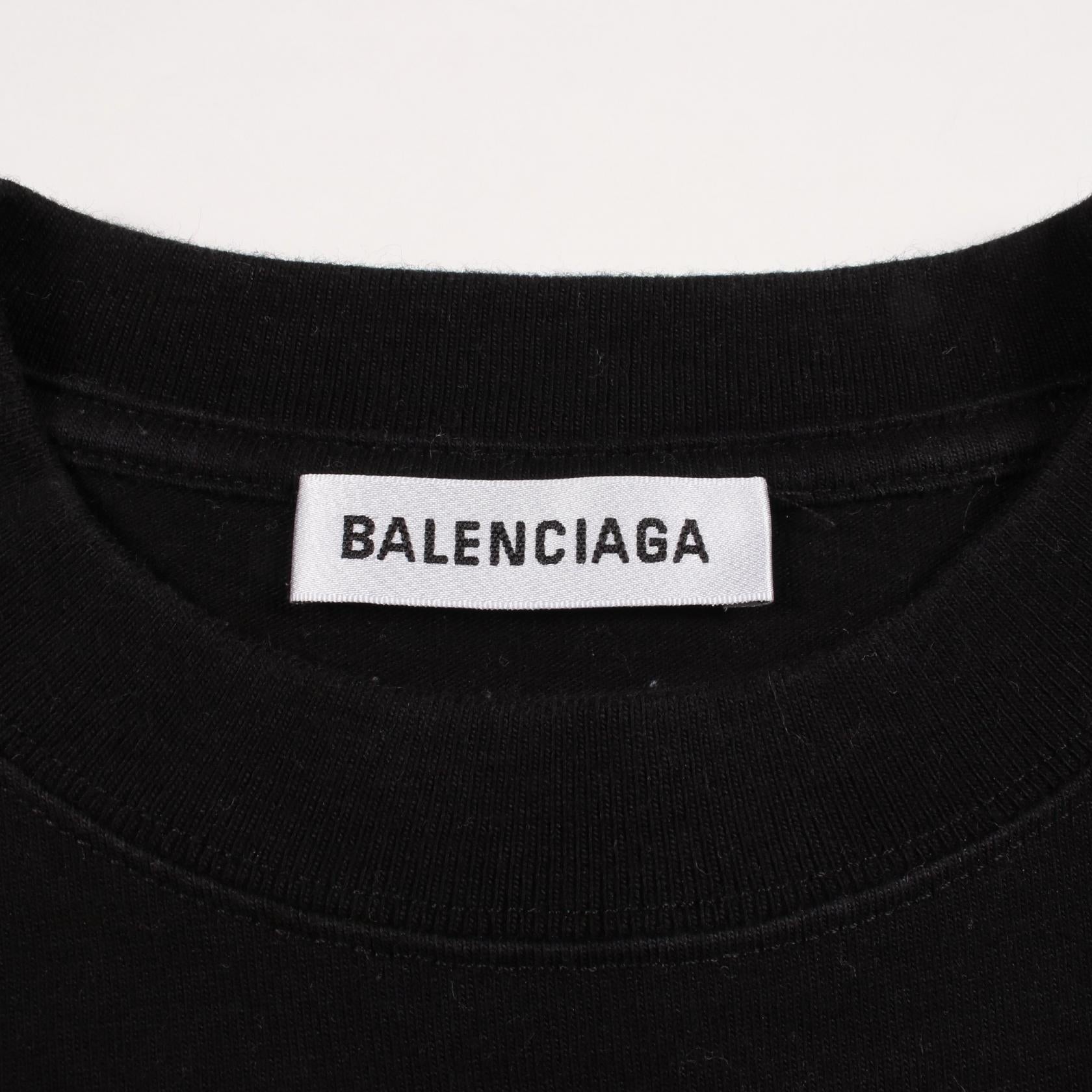 バレンシアガ SYMBOLIC LOGO コットン Tシャツ