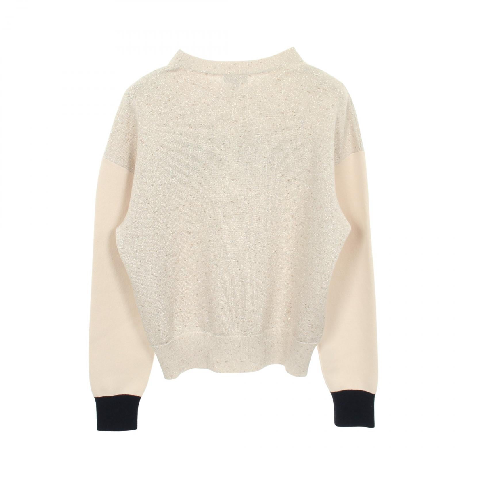 シャネル ロゴ カシミヤコットン ニットトップス