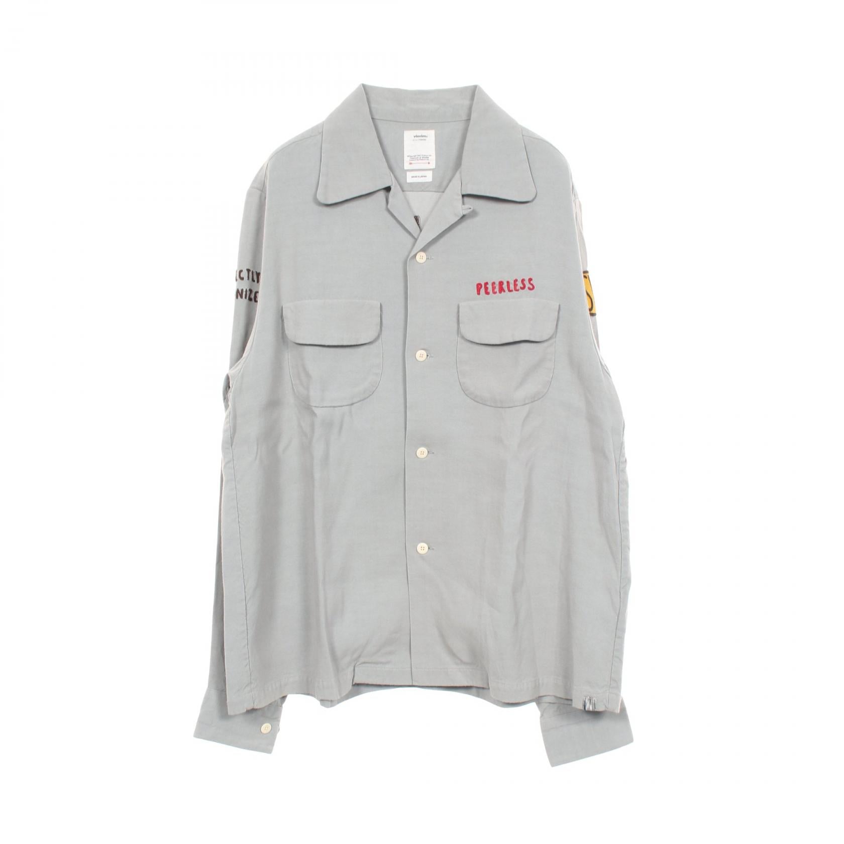 ビズビム KEESEY G.S.SHIRT レーヨンシャツ