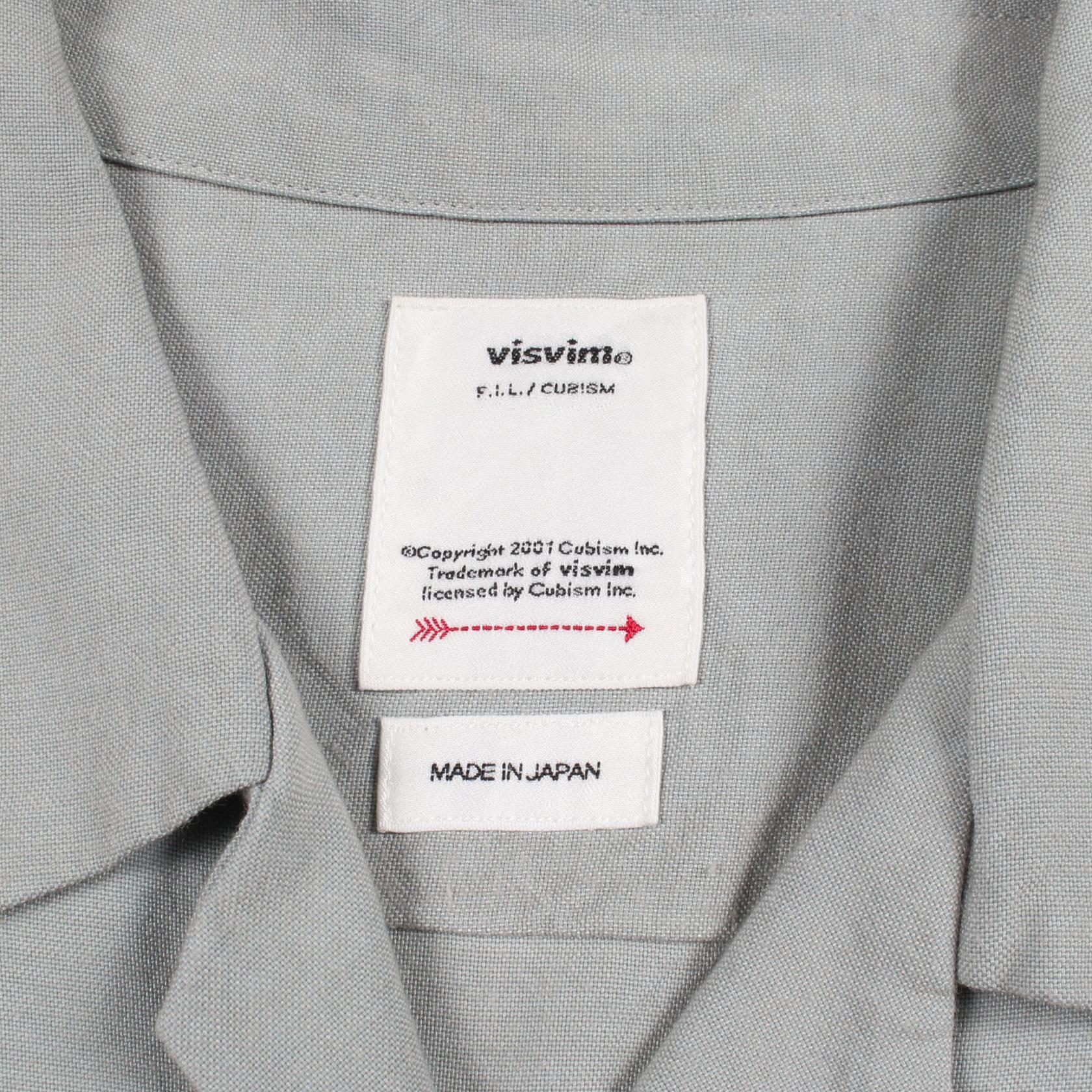 ビズビム KEESEY G.S.SHIRT レーヨンシャツ