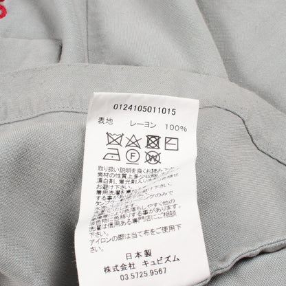 ビズビム KEESEY G.S.SHIRT レーヨンシャツ