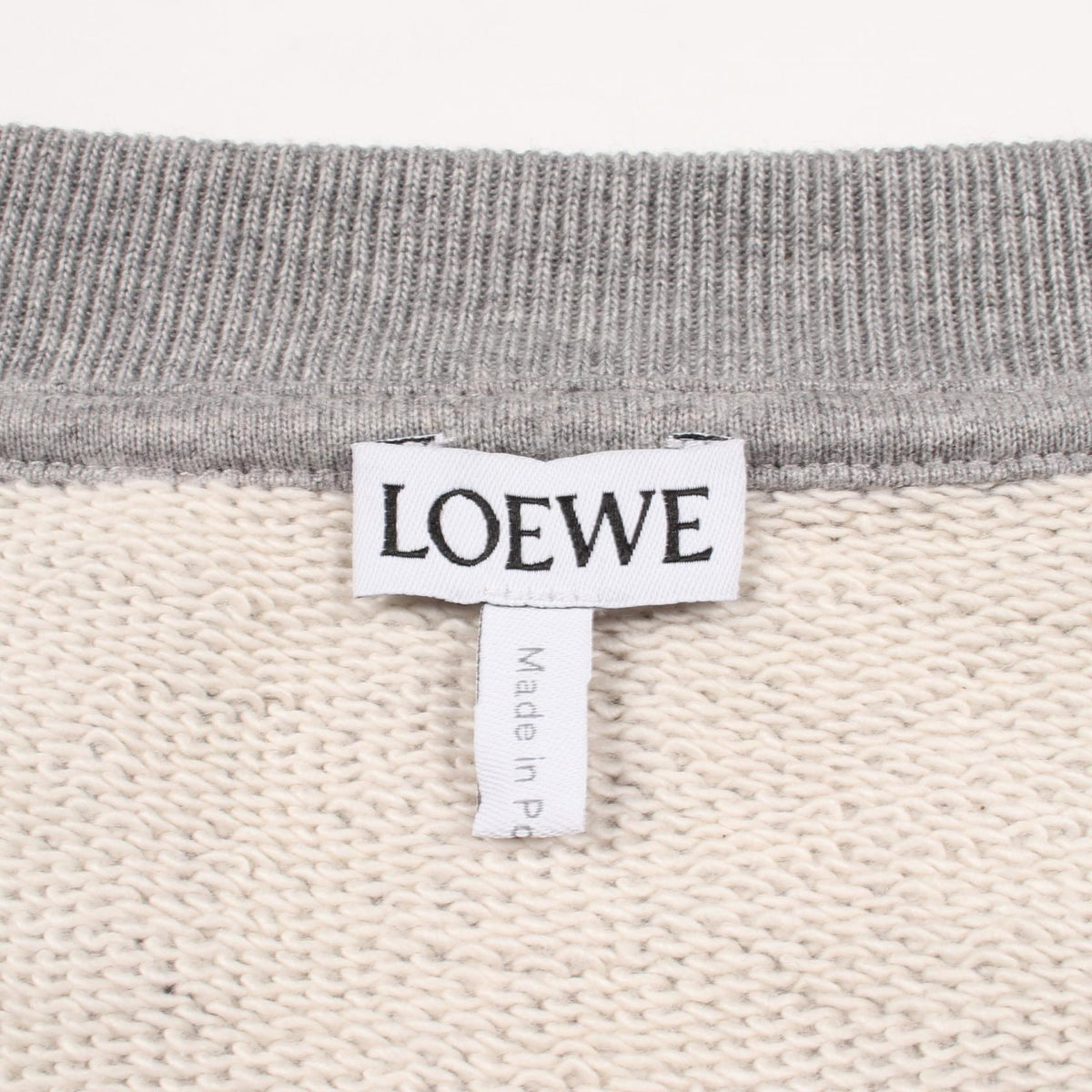 ロエベ アナグラム コットン スウェットシャツ