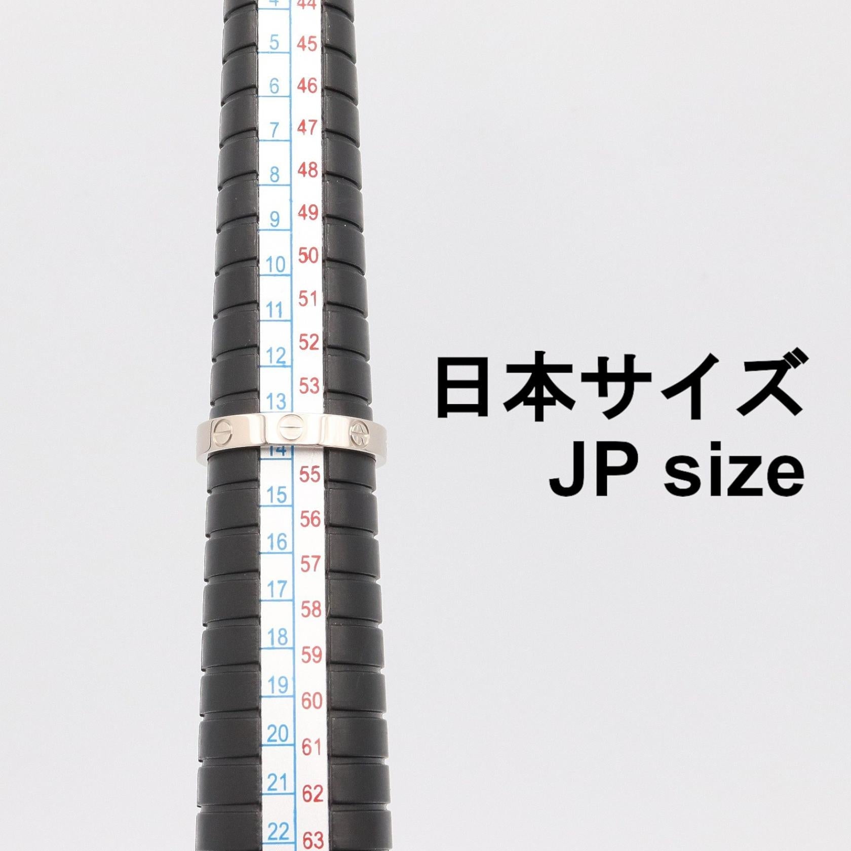 カルティエ ミニラブリング K18ホワイトゴールド リング 54号