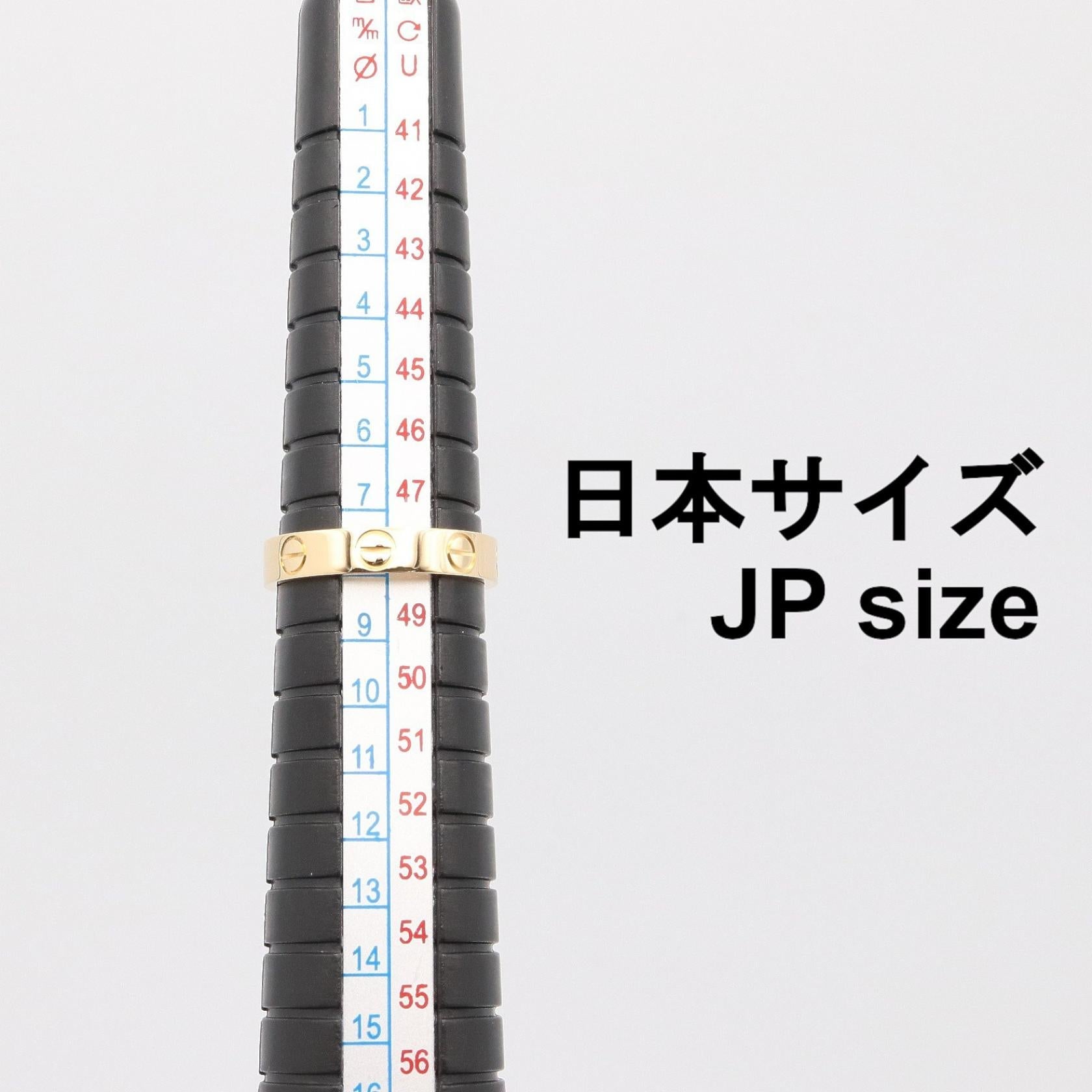 カルティエ ミニラブ Au750 リング 7.5号