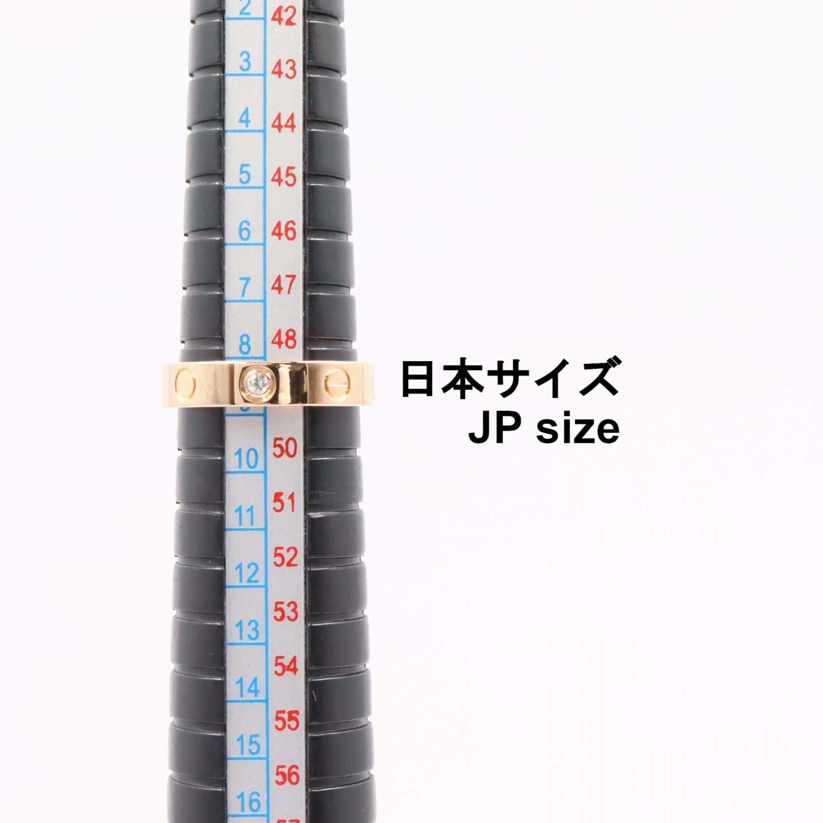 カルティエ ミニラブリング Au750 リング 9号