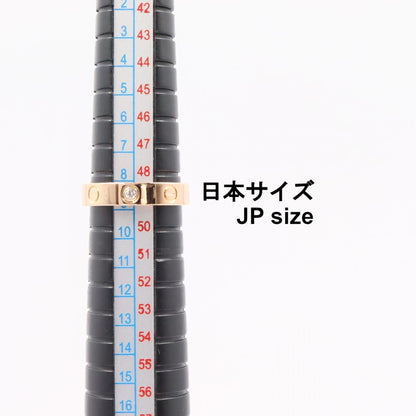 カルティエ ミニラブリング Au750 リング 9号