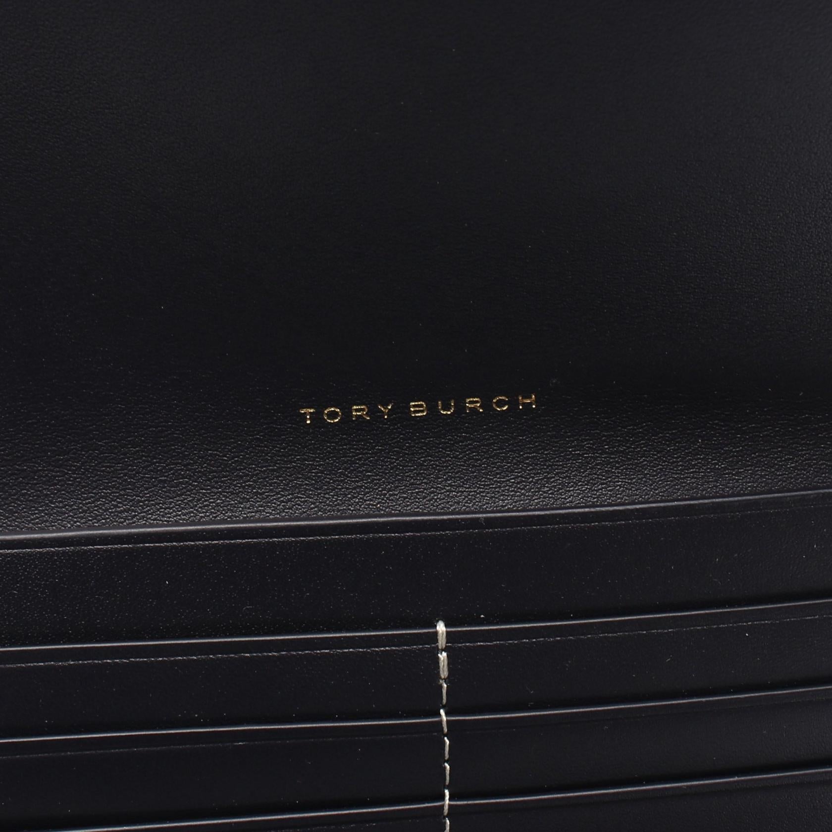 トリーバーチ Tモノグラム ロング三つ折り財布