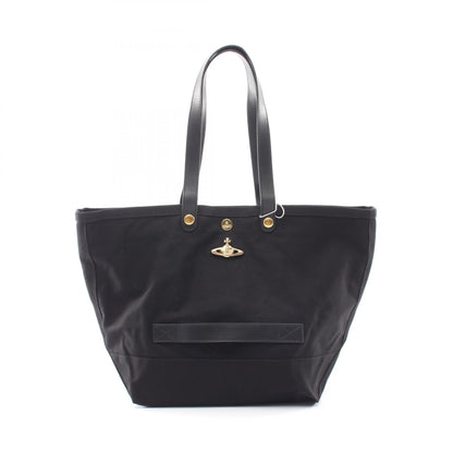 ヴィヴィアンウエストウッド UTILITY SMALL SHOPPER キャンバス レザー トートバッグ