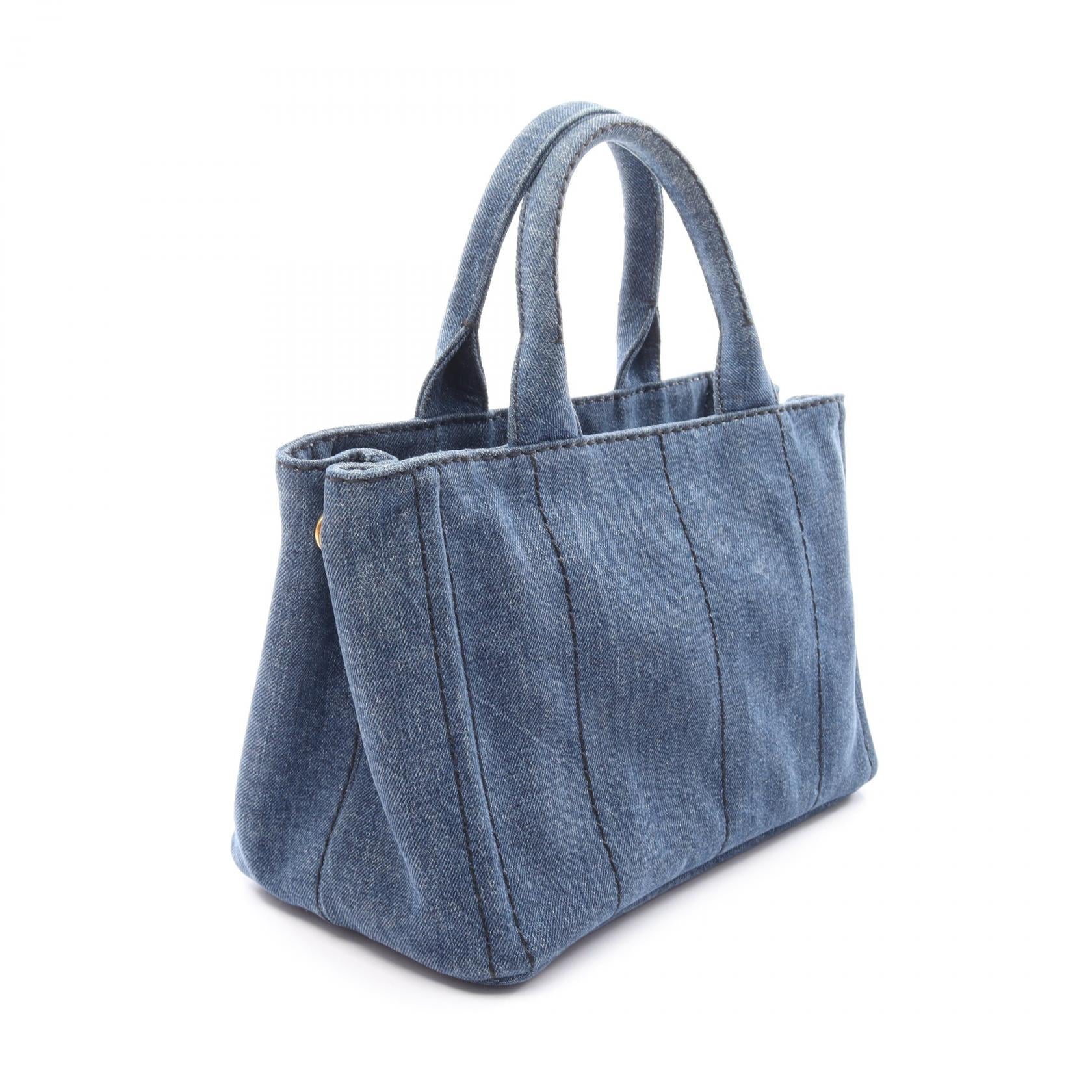 プラダ CANAPA デニム2WAYトートバッグ
