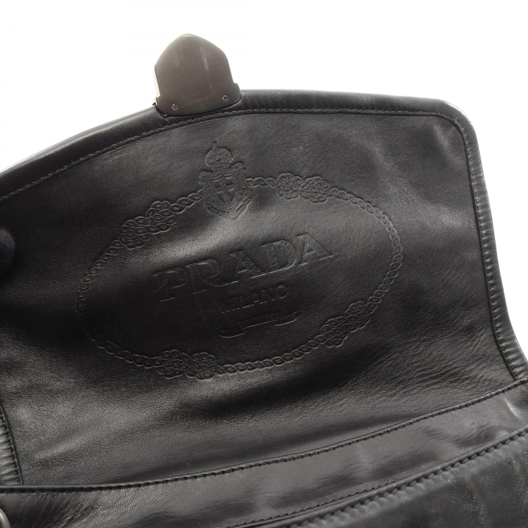 プラダ NAPPA ANTIQUE レザーショルダーバッグ
