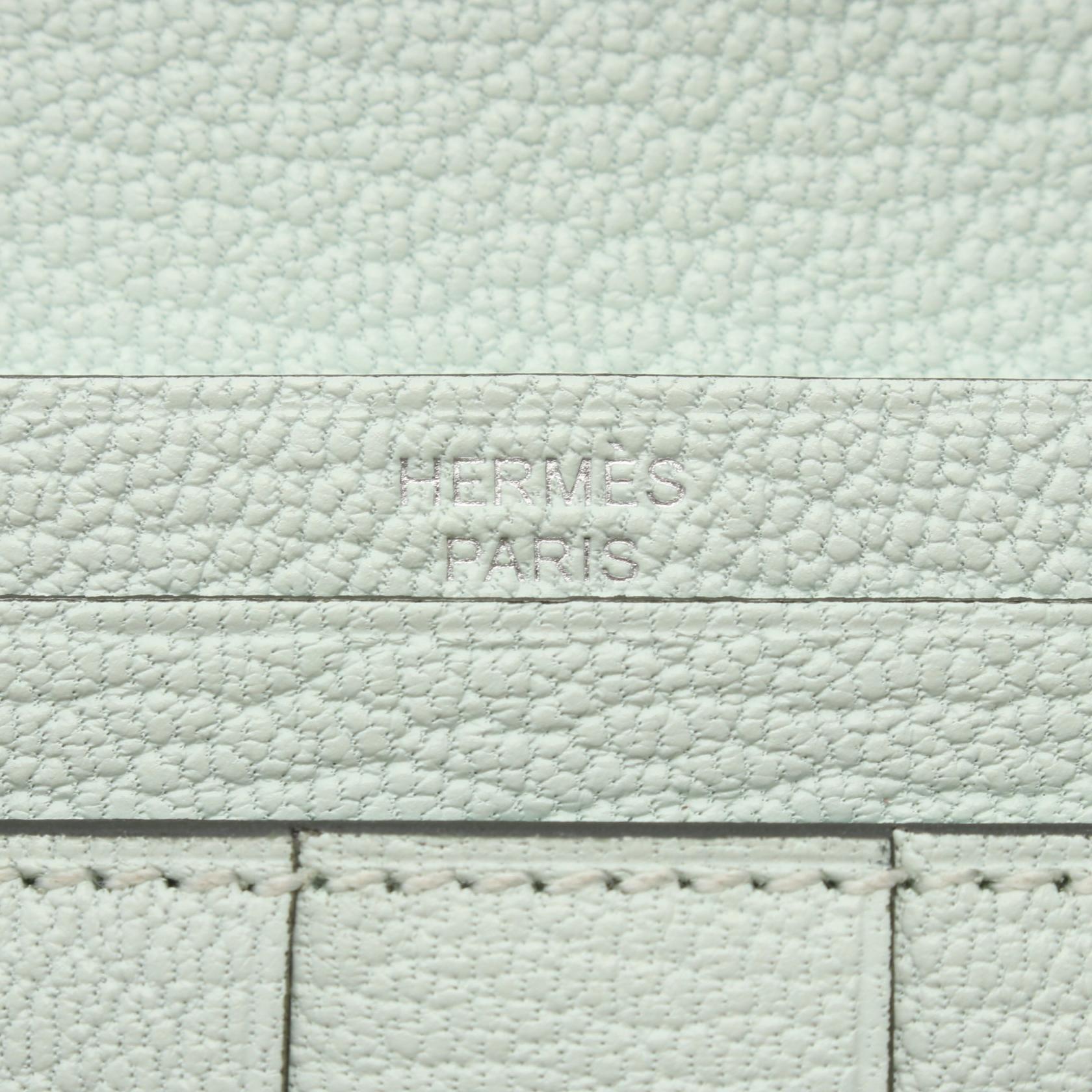 エルメス ベアンスフレ シェーブル 長財布