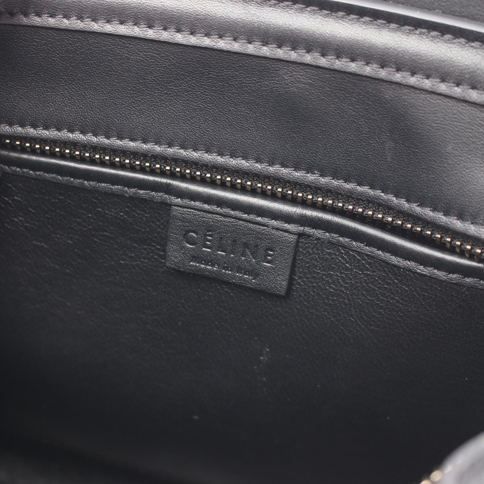 セリーヌ ラゲージナノショッパー レザー2wayハンドバッグ