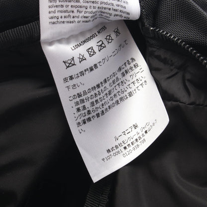 モンクレール DURANCE SMALL ナイロンレザーウエストバッグ