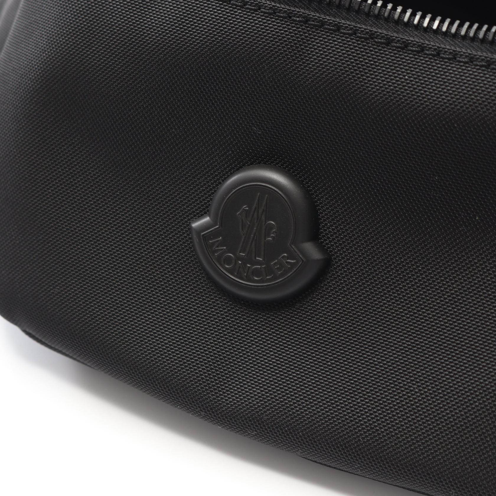 モンクレール DURANCE SMALL ナイロンレザーウエストバッグ