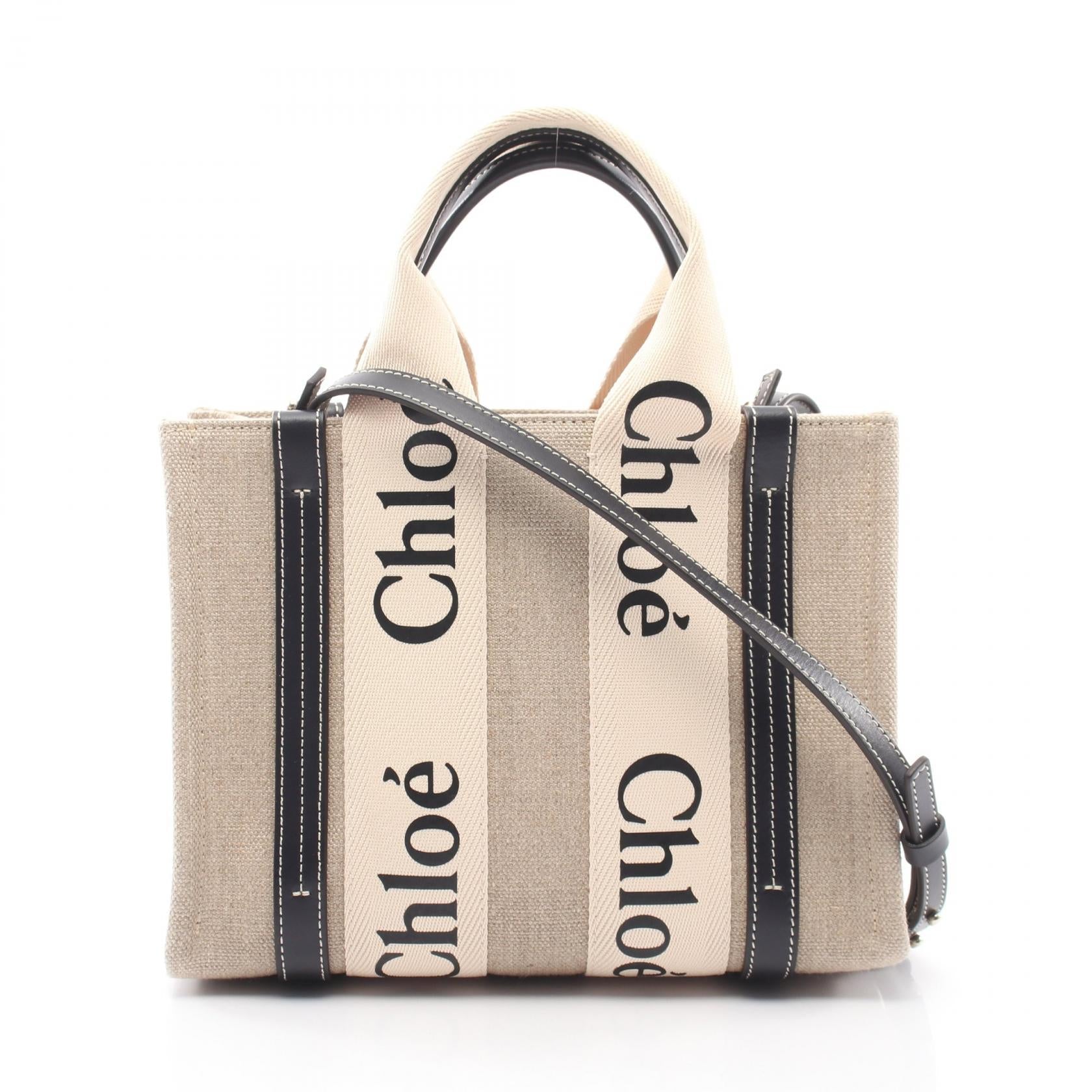 クロエ WOODY SMALL トートバッグ