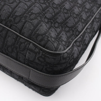 ディオール Dior Slider キャンバス レザー ショルダーバッグ