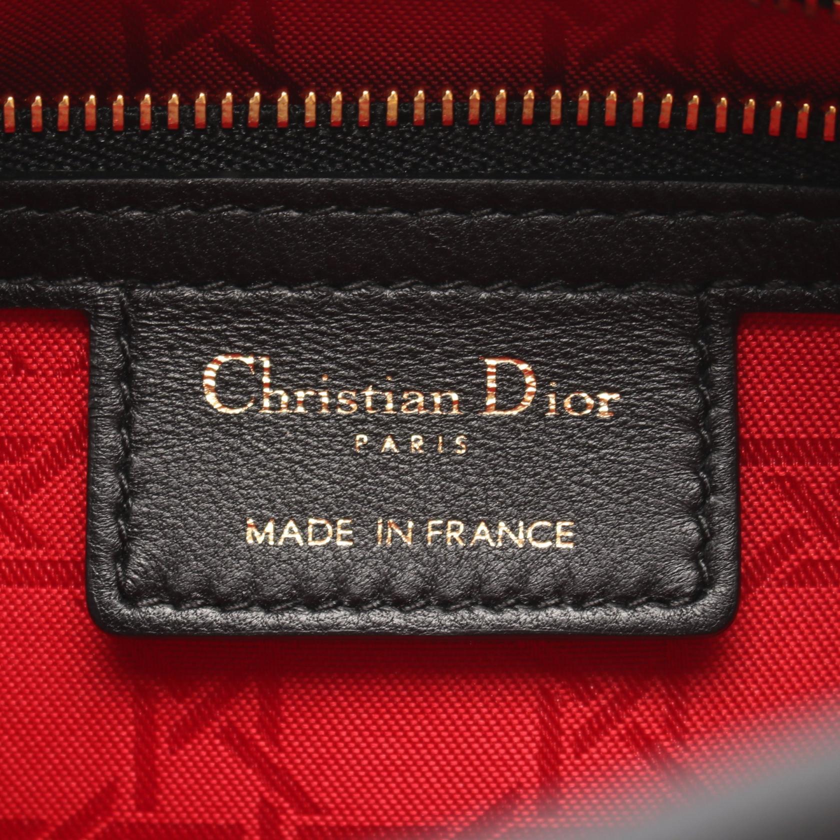 ディオール LADY DIOR ラムスキン 2WAYバッグ