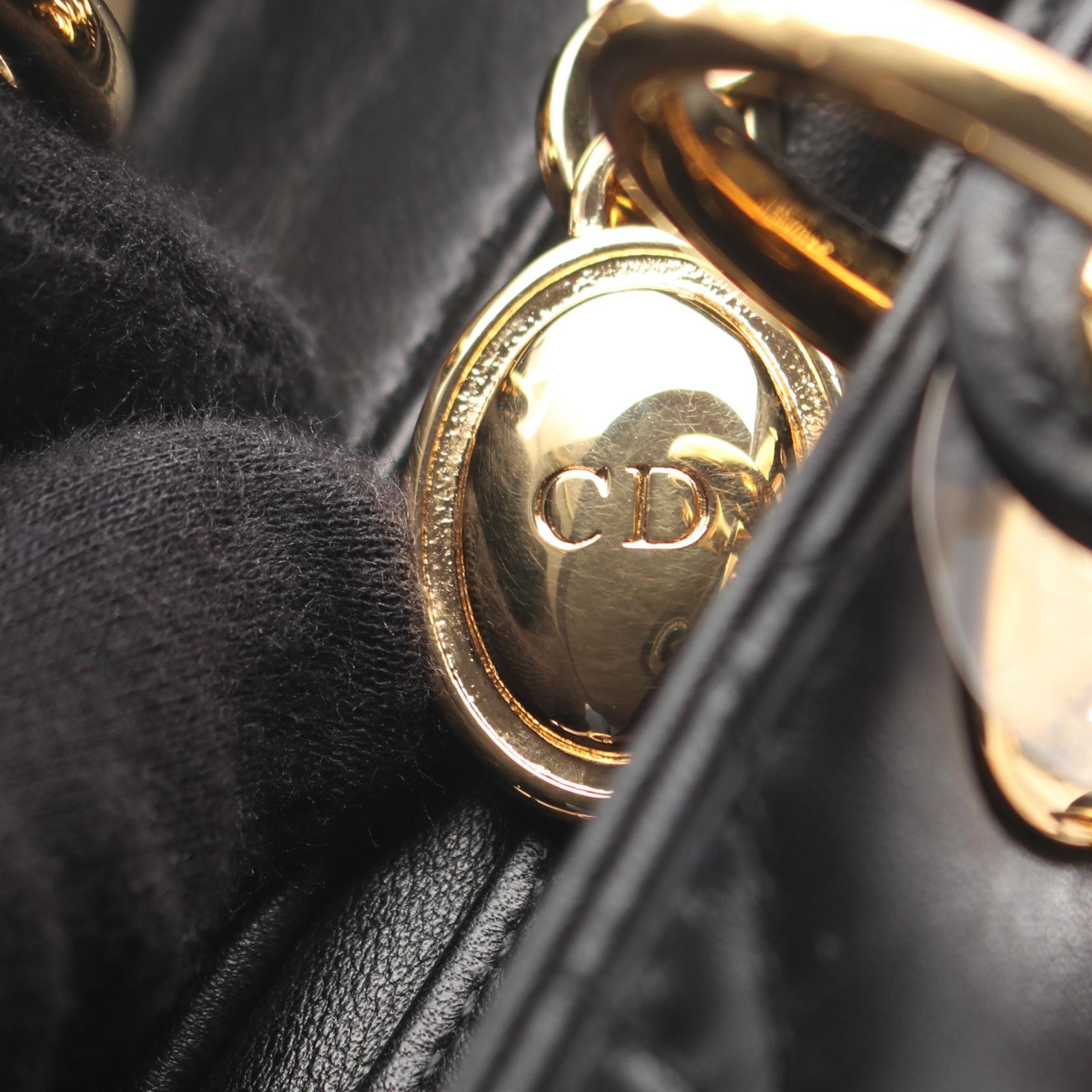 ディオール LADY DIOR ラムスキン 2WAYバッグ