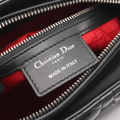ディオール LADY DIOR レザー2wayハンドバッグ