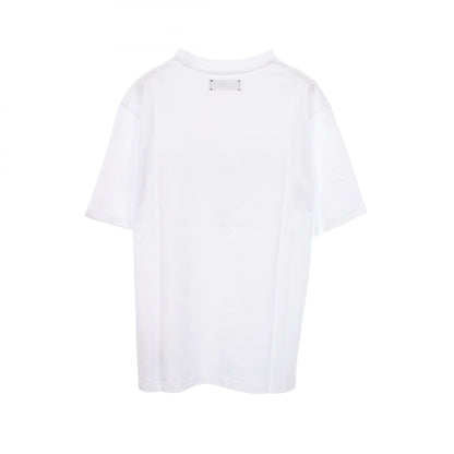 アミリ Script コットン 半袖Tシャツ