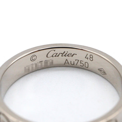 カルティエ ミニラブ Au750ホワイトゴールド リング 7号