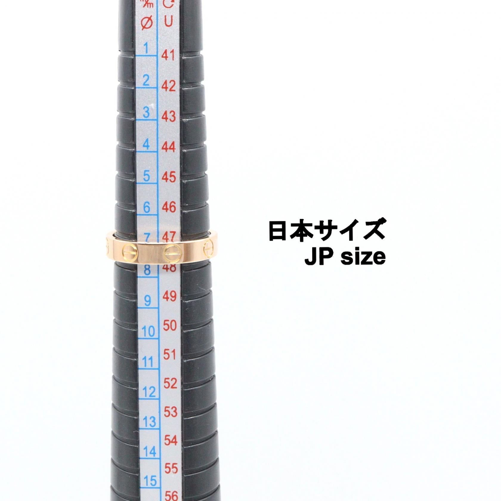 カルティエ ミニラブ Au750 リング 7号