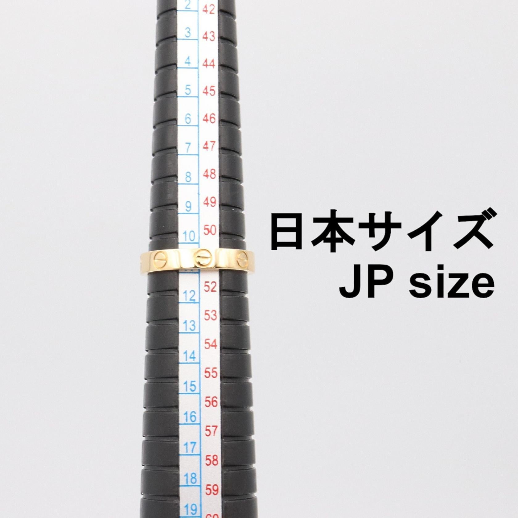 カルティエ ミニラブ Au750 リング 51号