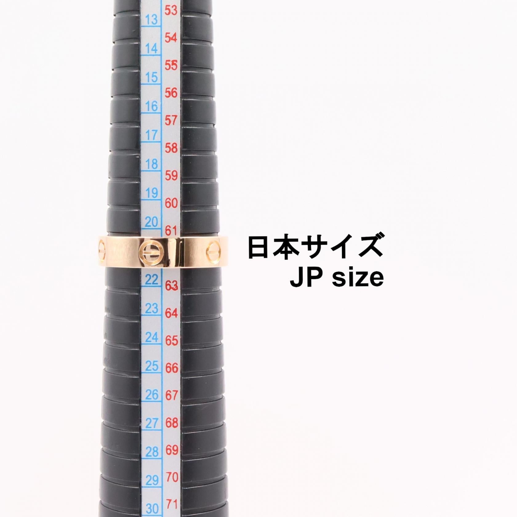 カルティエ ラブ Au750リング 21号
