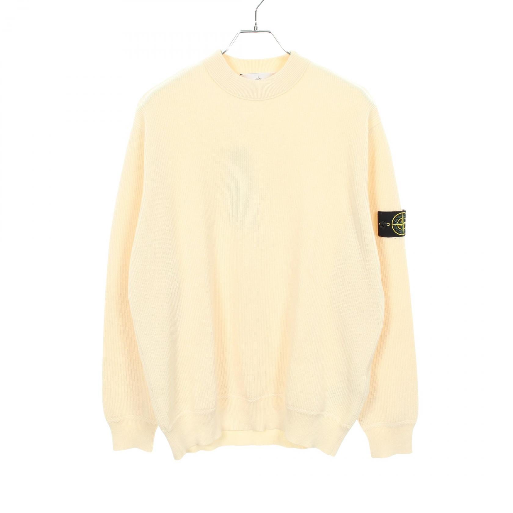ストーンアイランド RIBBED SOFT ORGANIC COTTON ニット